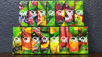 Жидкость для ЭСДН RELL GREEN SALT "Nord ice nectarine" 10мл 18мг.